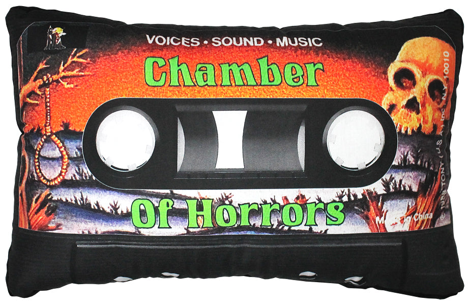 Chamber Of Horrors Cassette Pillow