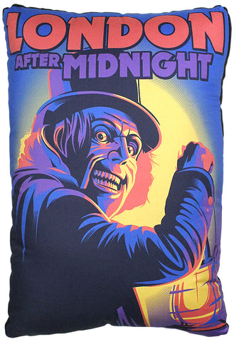 London After Midnight Pillow