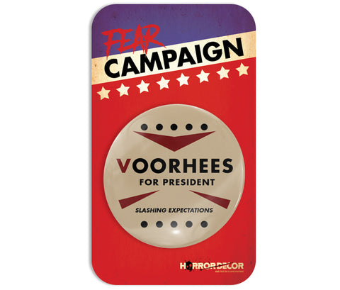 Voorhees For President Button