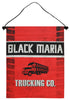 Black Maria Trucking Co. Flag