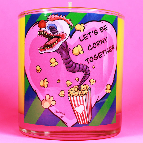 Valentine Klown Candle - Popcorn Scented