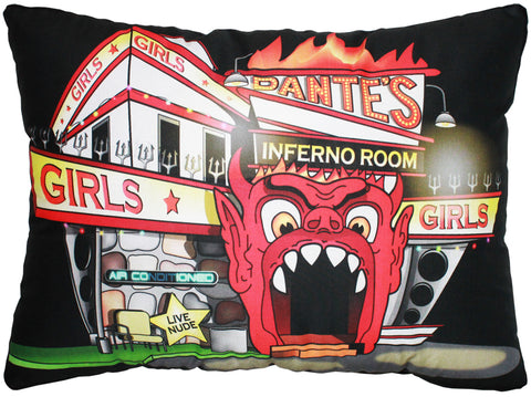 Dante's Inferno Room Pillow
