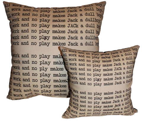 Dull Boy Pillow