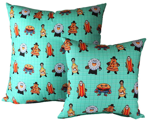 Food Freaks Pillow