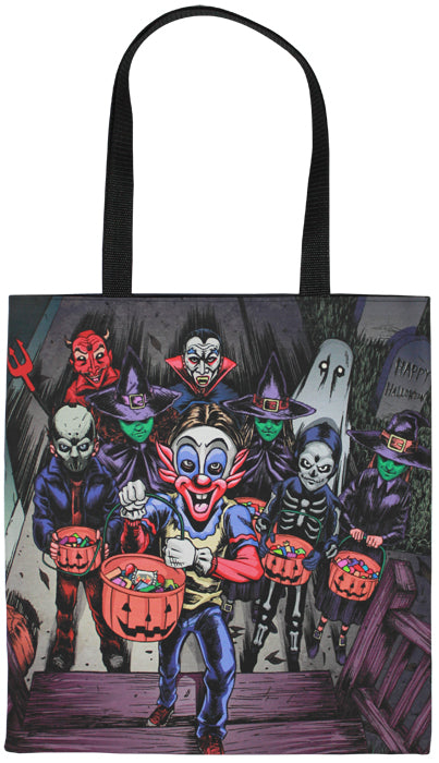 Trick Or Treaters Tote Bag