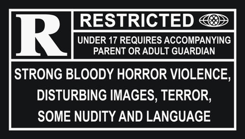 Restricted R Logo Rated R Logo Generated By AI Logo Maker