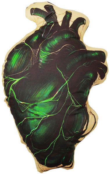 Horror Decor - Rotten Heart Pillow
