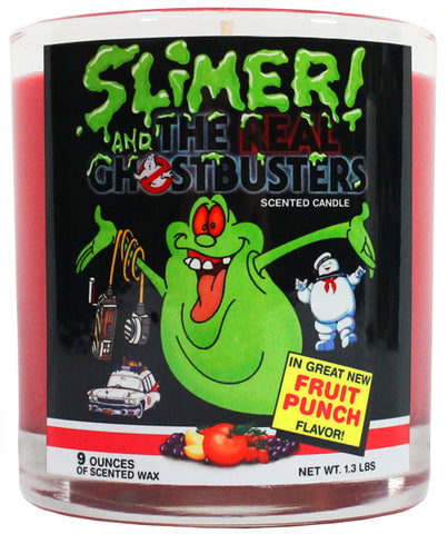 Slimer Fruit Snacks Candle