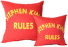 Stephen King Rules Pillow