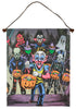 Trick Or Treaters Garden Flag